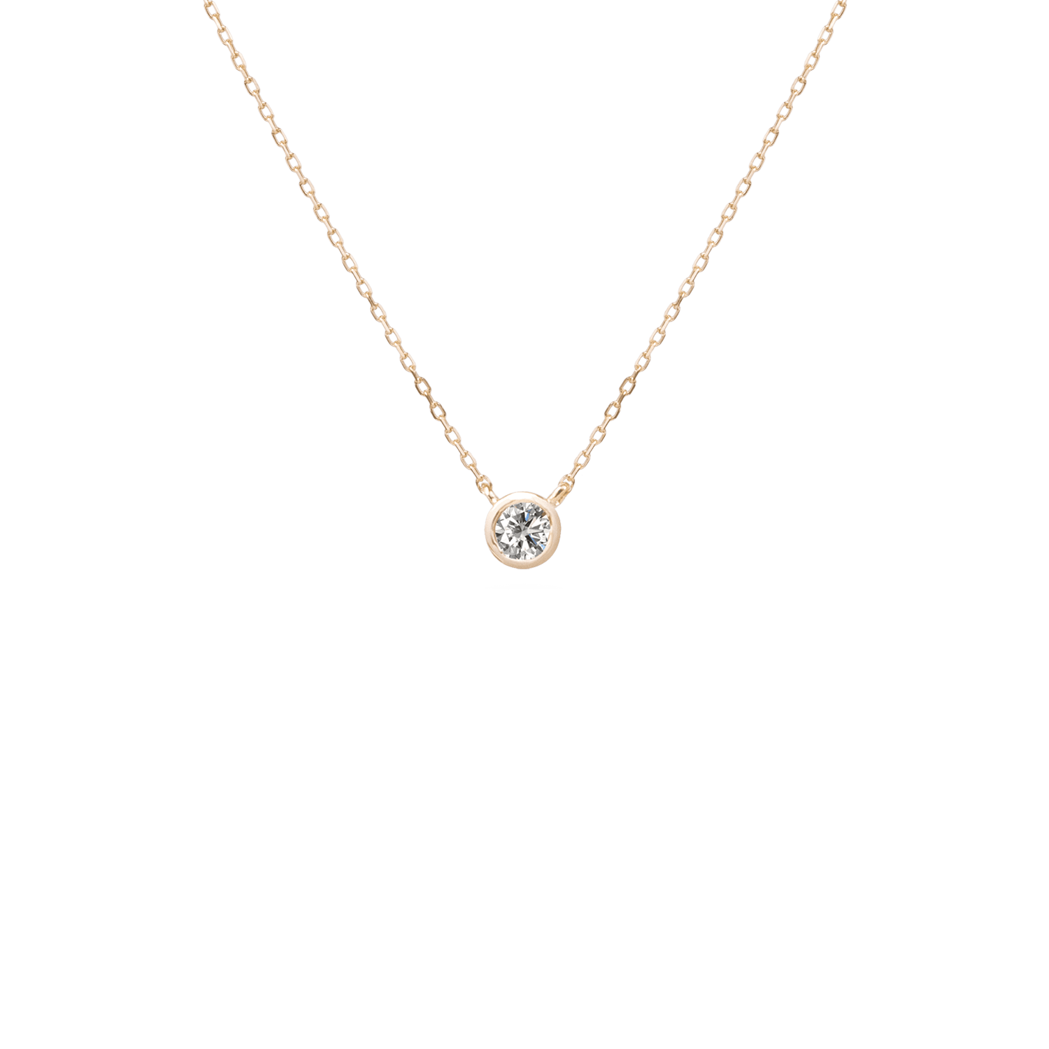 Solitaire Lab-Grown Diamond Necklace | VRAI