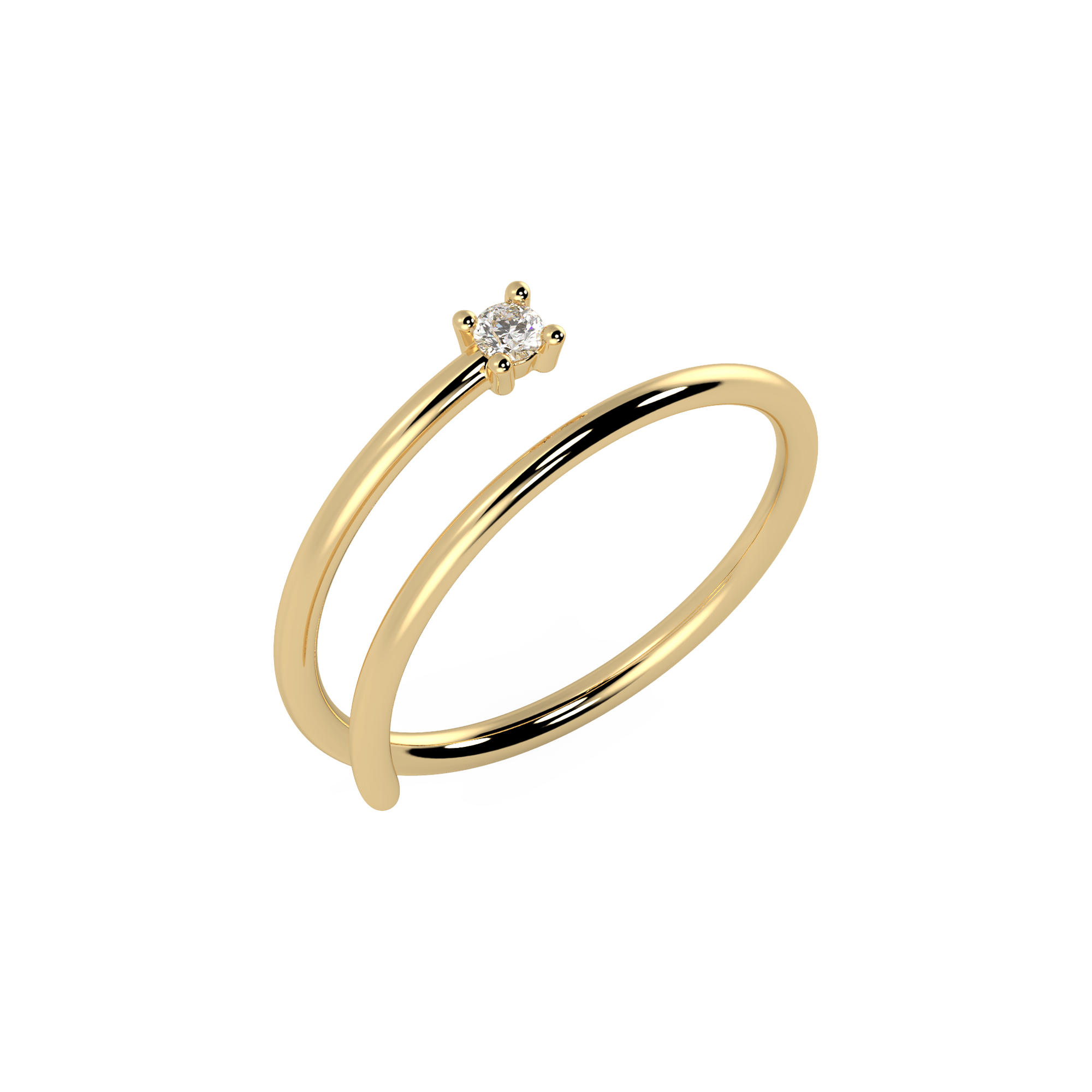 Dream Ring | 18K yellow gold / 6 / 0.05  | Jewelry | The Future Rocks