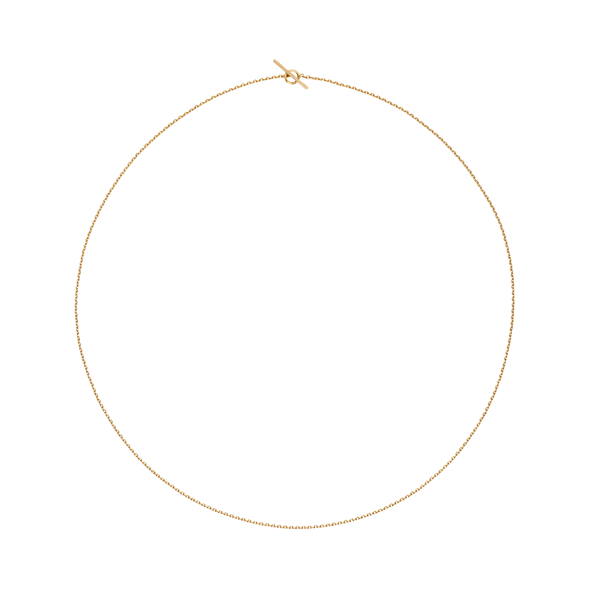 18K Recycled Gold Essential Chain Necklace | 18K yellow gold / Chain length 420 mm / 16.5 in  | Jewelry | The Future Rocks