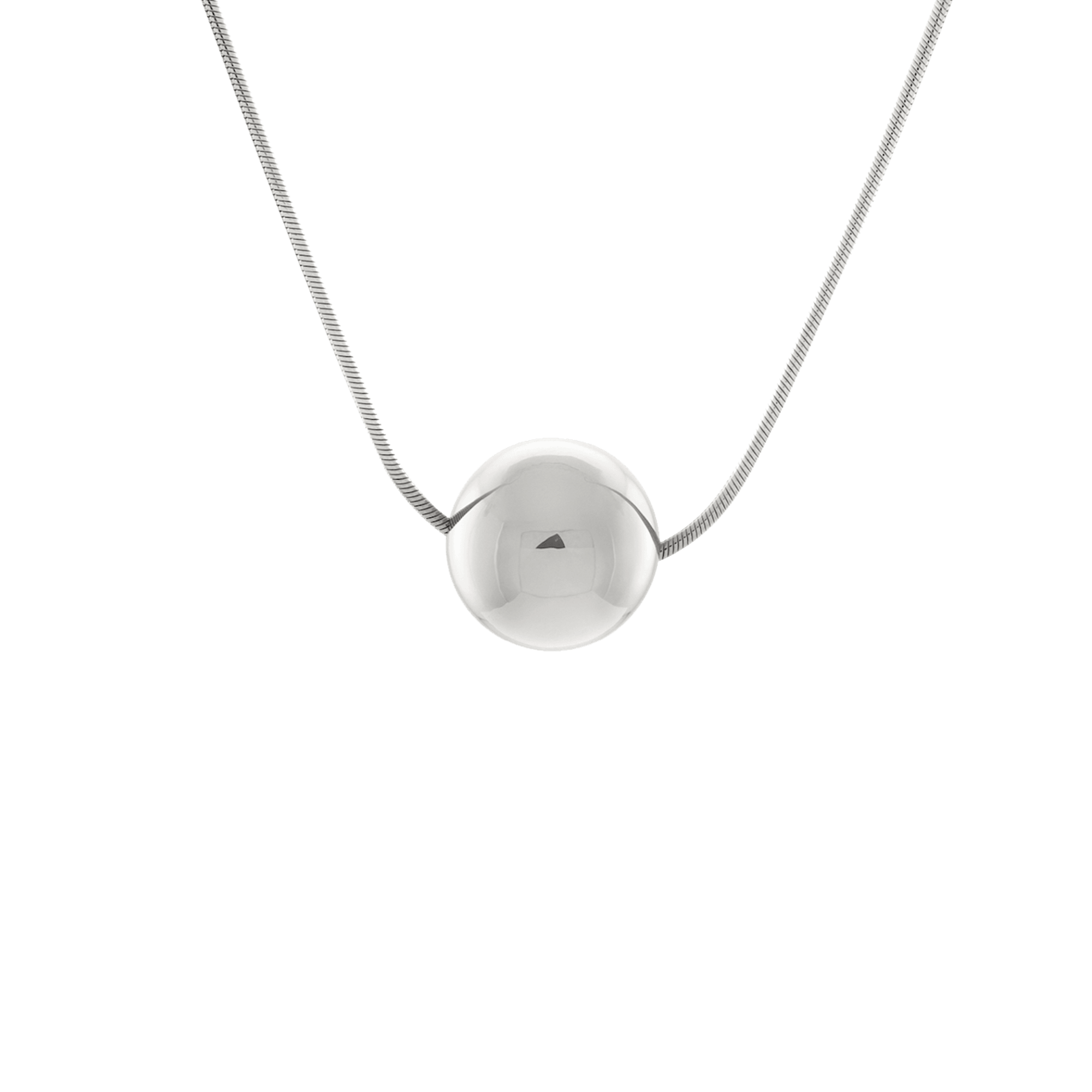 Josephine Orb Necklace | 925 Sterling silver / Chain length 440 mm / 17.3 in  | Jewelry | The Future Rocks