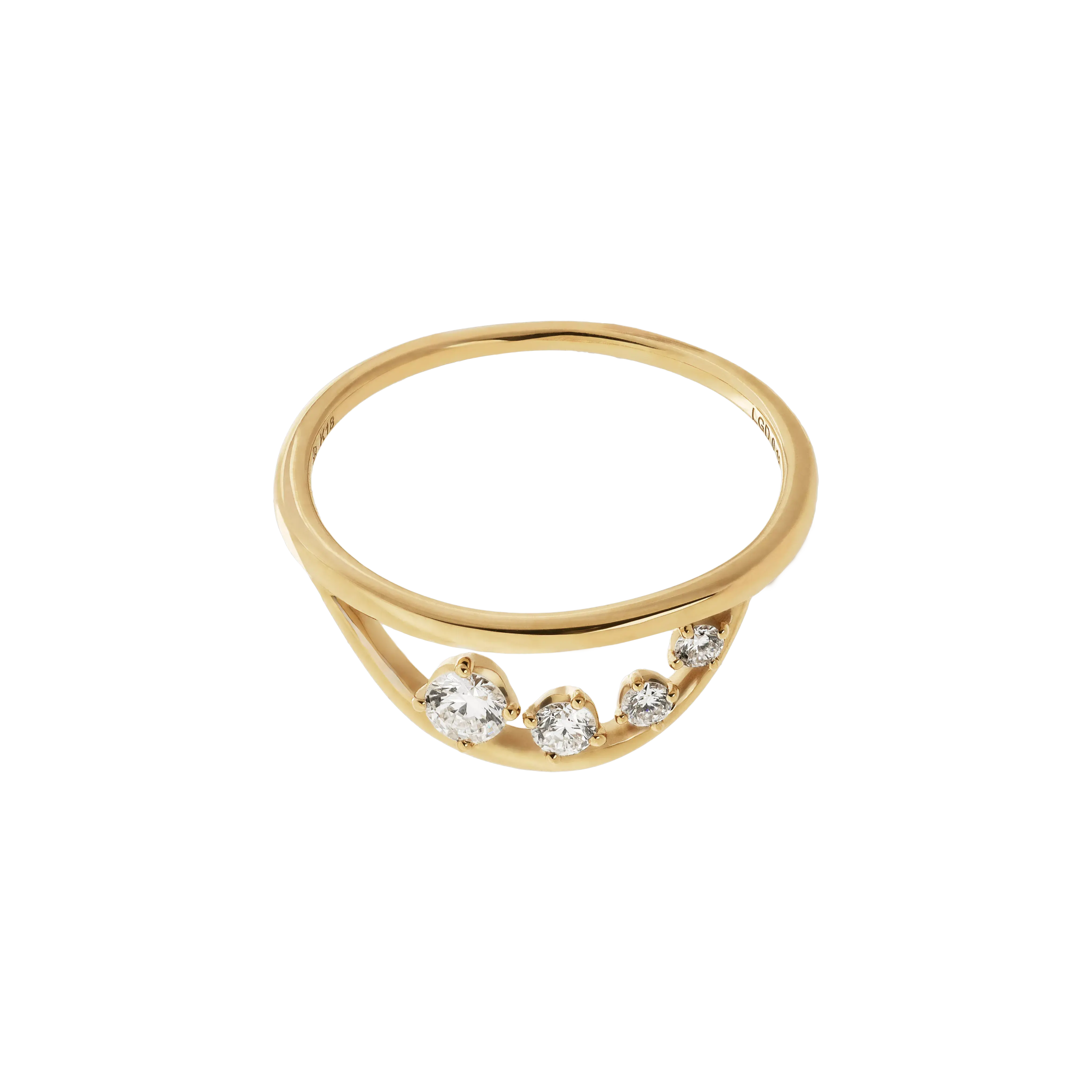 Milky Way Ring | 18K yellow gold / 5.5 / 0.2  | Jewelry | The Future Rocks