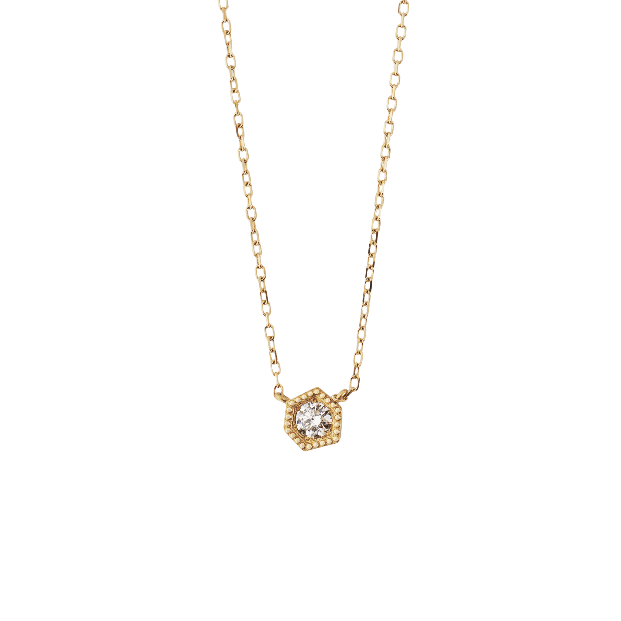 Nebula Necklace | 18K yellow gold / 0.1  | Jewelry | The Future Rocks