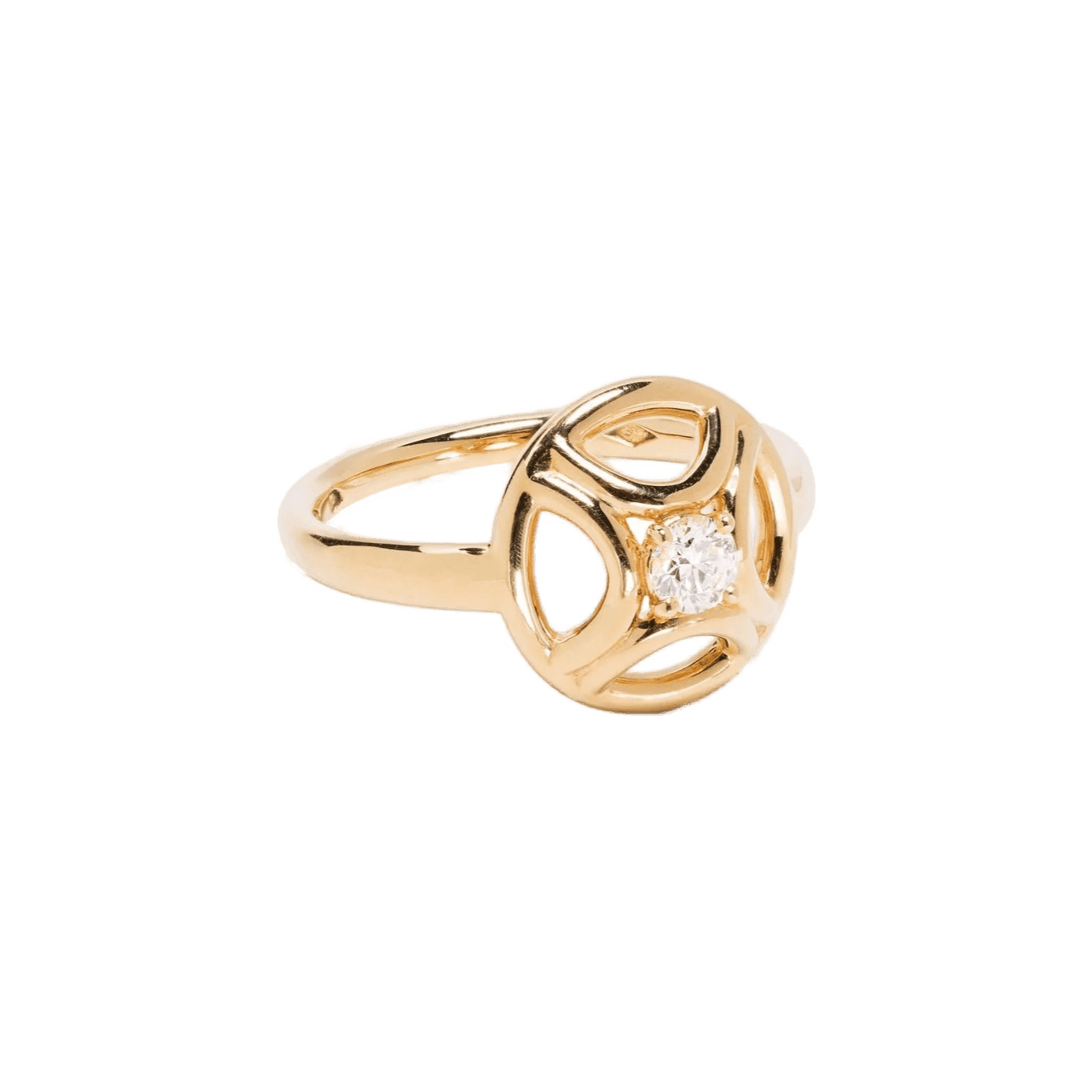 PerpÃ©tuel.le Solitaire Diamond Ring | 18K yellow gold / 5.5  | Jewelry | The Future Rocks