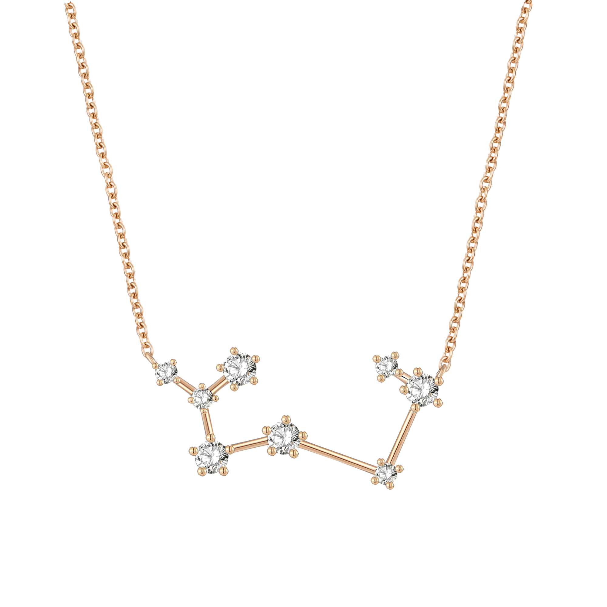 Sagittarius Zodiac Necklace | 18K yellow gold  | Jewelry | The Future Rocks