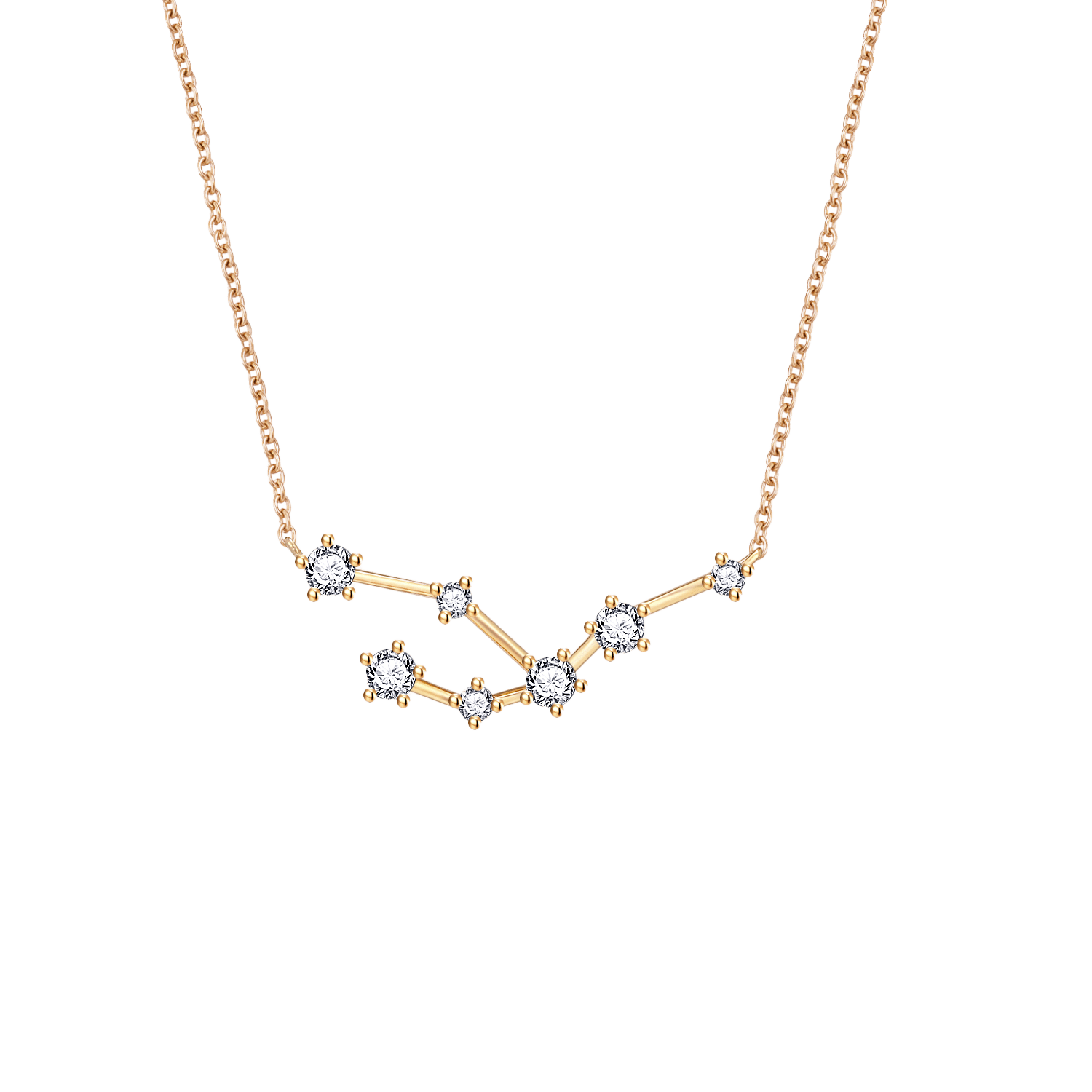 Taurus Zodiac Necklace | 18K yellow gold  | Jewelry | The Future Rocks