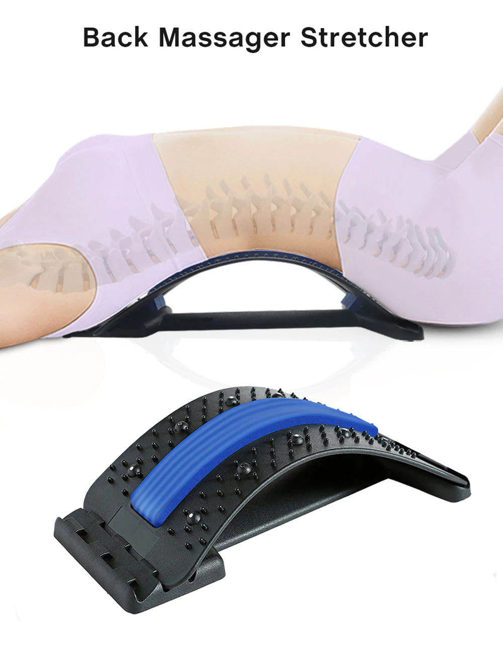 Multi-level Adjustable Back Stretcher