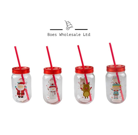 Layhit 6 Pcs Christmas Mason Jar with Lid and Straw 16 oz Christmas Glass  Cups Christmas Glass Tumbl…See more Layhit 6 Pcs Christmas Mason Jar with