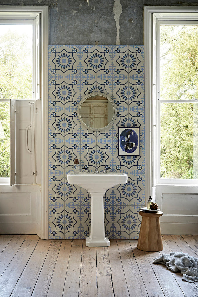 Bert & May Blue Bolonia Tiles stocked by Hyperion Tiles