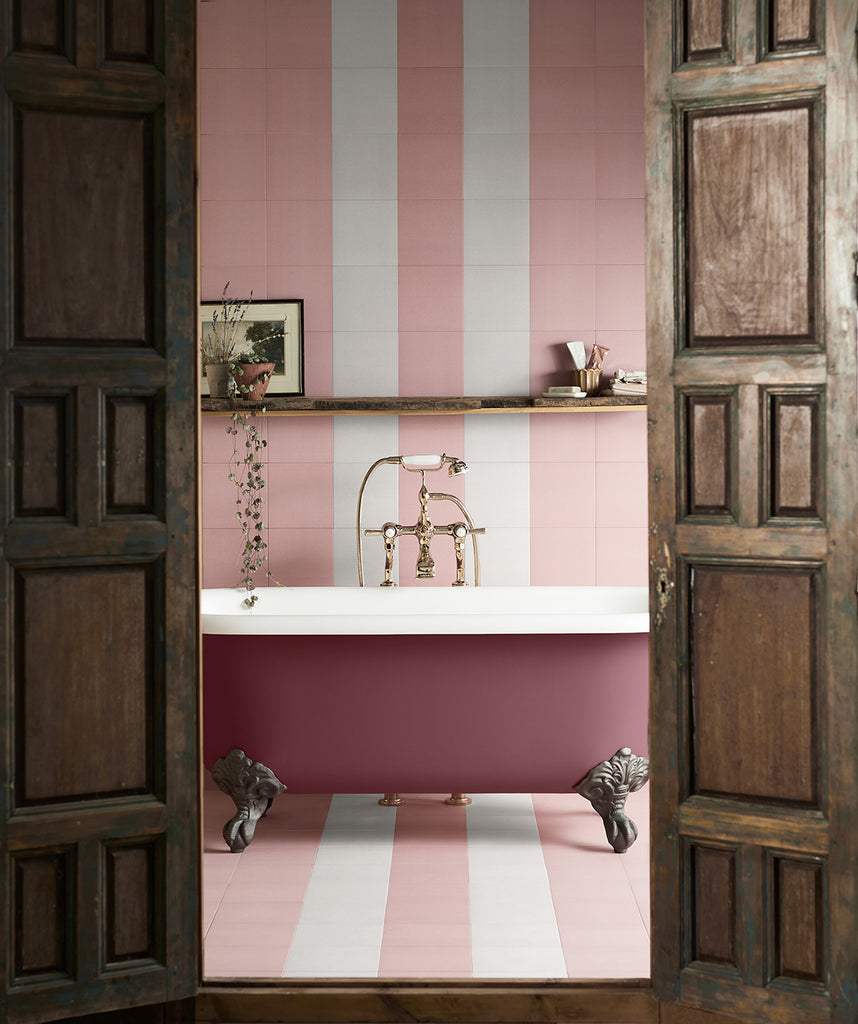 Ca' Pietra Cherry Red Porcelain Tiles stocked by Hyperion Tiles