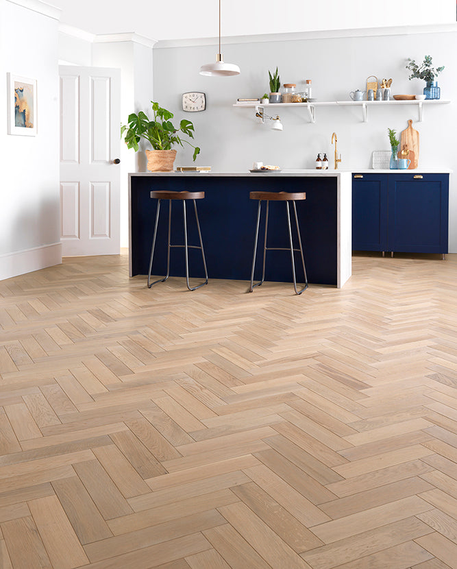 Woodpecker Goodrich Ecru Oak engineered wooden flooring