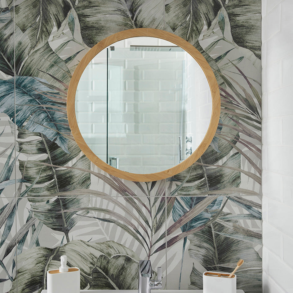 Origins Living Kenji bamboo mirror from Hyperion Tiles