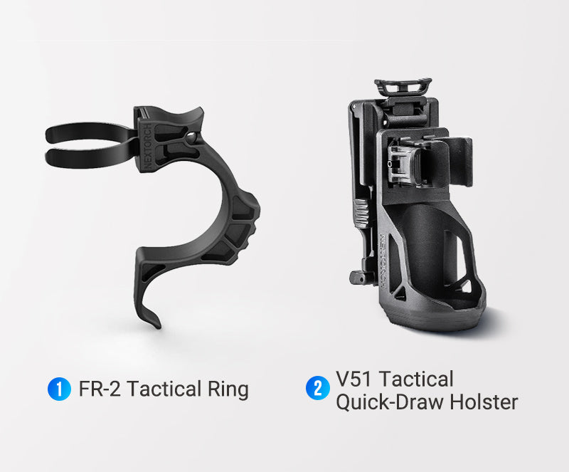 Nextorch TA30C Max Tactical Ring by SammysHP, Download free STL model