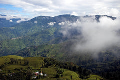 Berge in Darjeeling