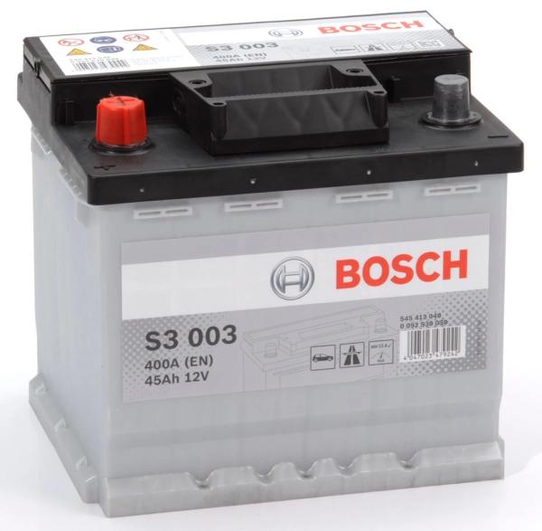 S3 001 BOSCH CAR BATTERY 12V 41AH CCA 360 amps Type