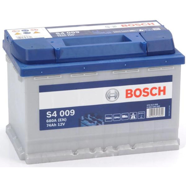 BOSCH S4 Batterie 0 092 S40 060 12V 60Ah 540A B13 Bleiakkumulator S4 006, 12V  60Ah 540A
