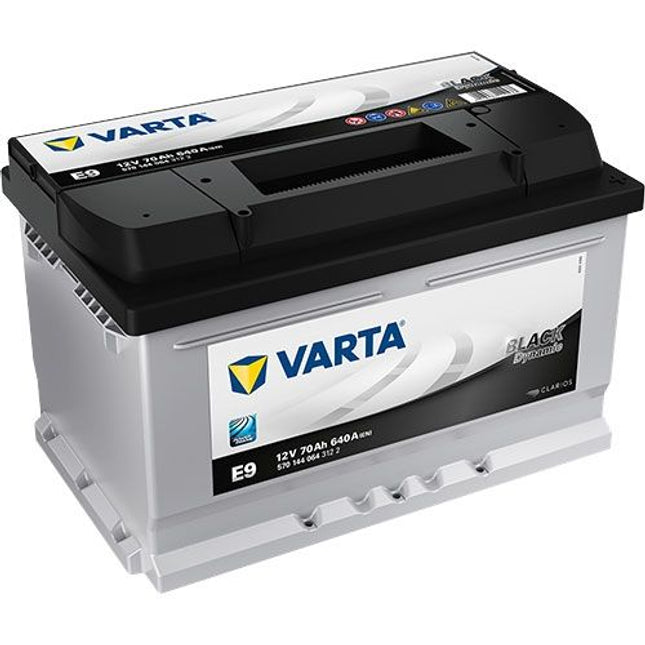 TYPE 096 VARTA CAR BATTERY 12V 70AH E13 CCA (EN) 640A (570 409  064)-Powerland