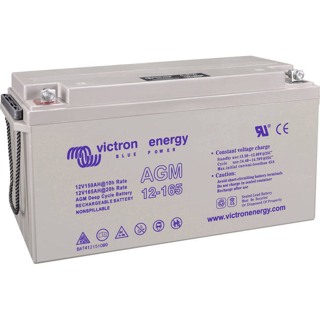 Victron Energy - Batterie solaire 130Ah GEL 12V