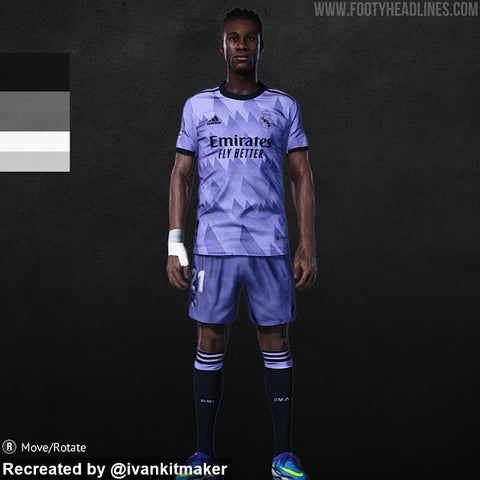 Real Madrid 22/23 Away Kit leaked