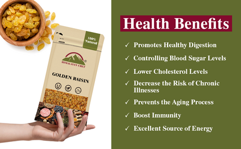 Health Benefits of Golden Raisins