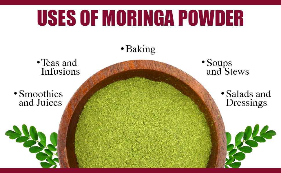 Uses of Moringa Powder