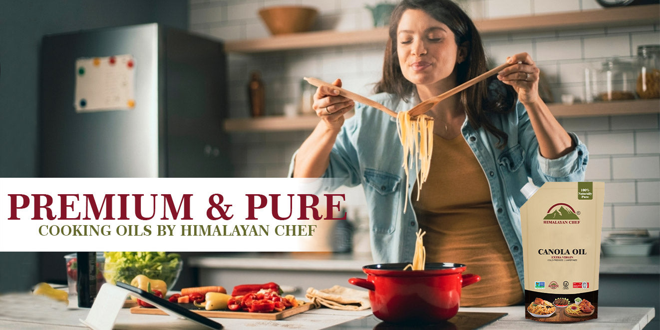 Wide Range of Cold-Pressed Cooking Oils by Himalayan Chef