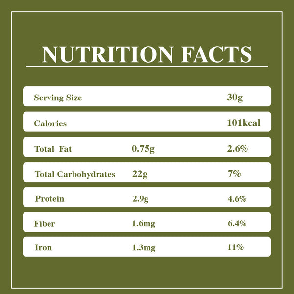 Barley Flour Nutrition Facts