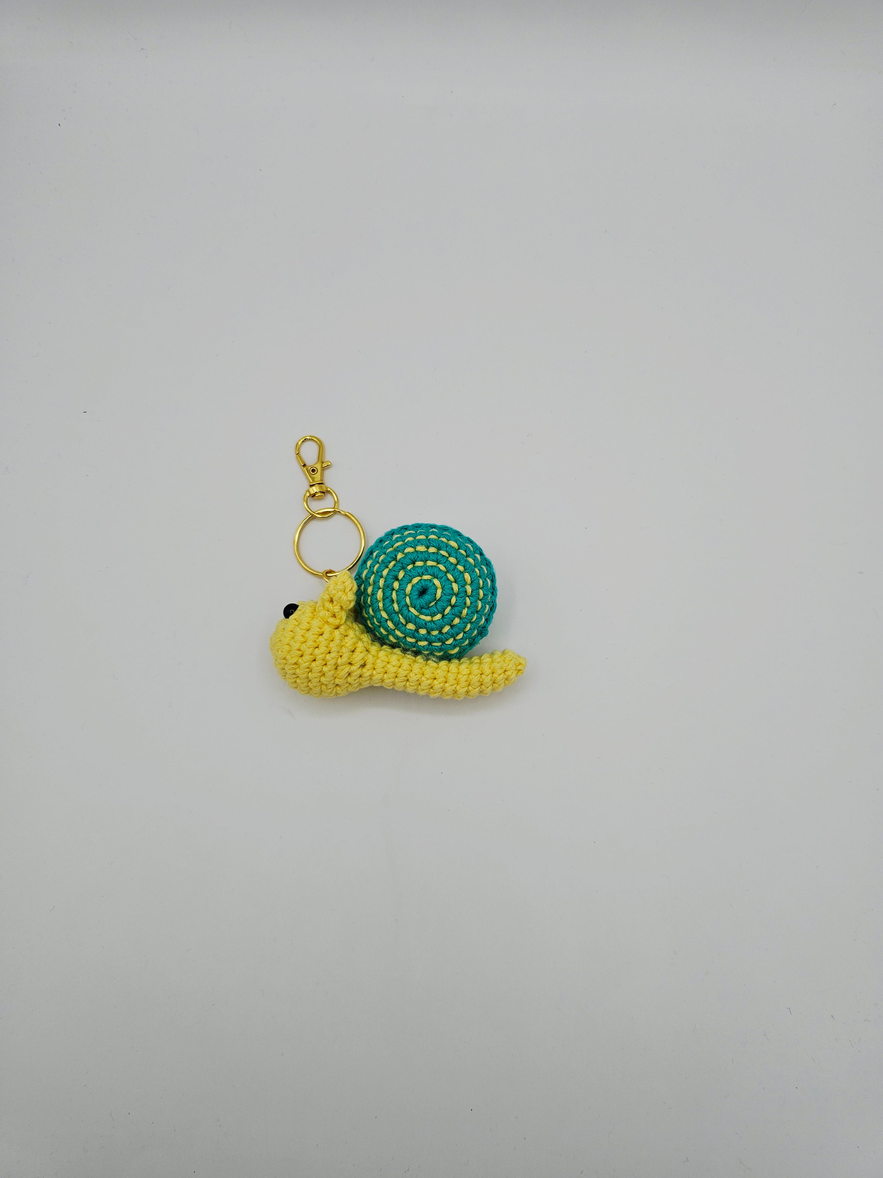 Snail Keychain