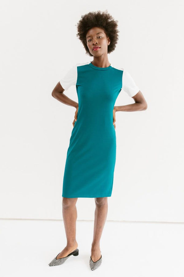 Quincy - Teal - Dresses | Sonnet James