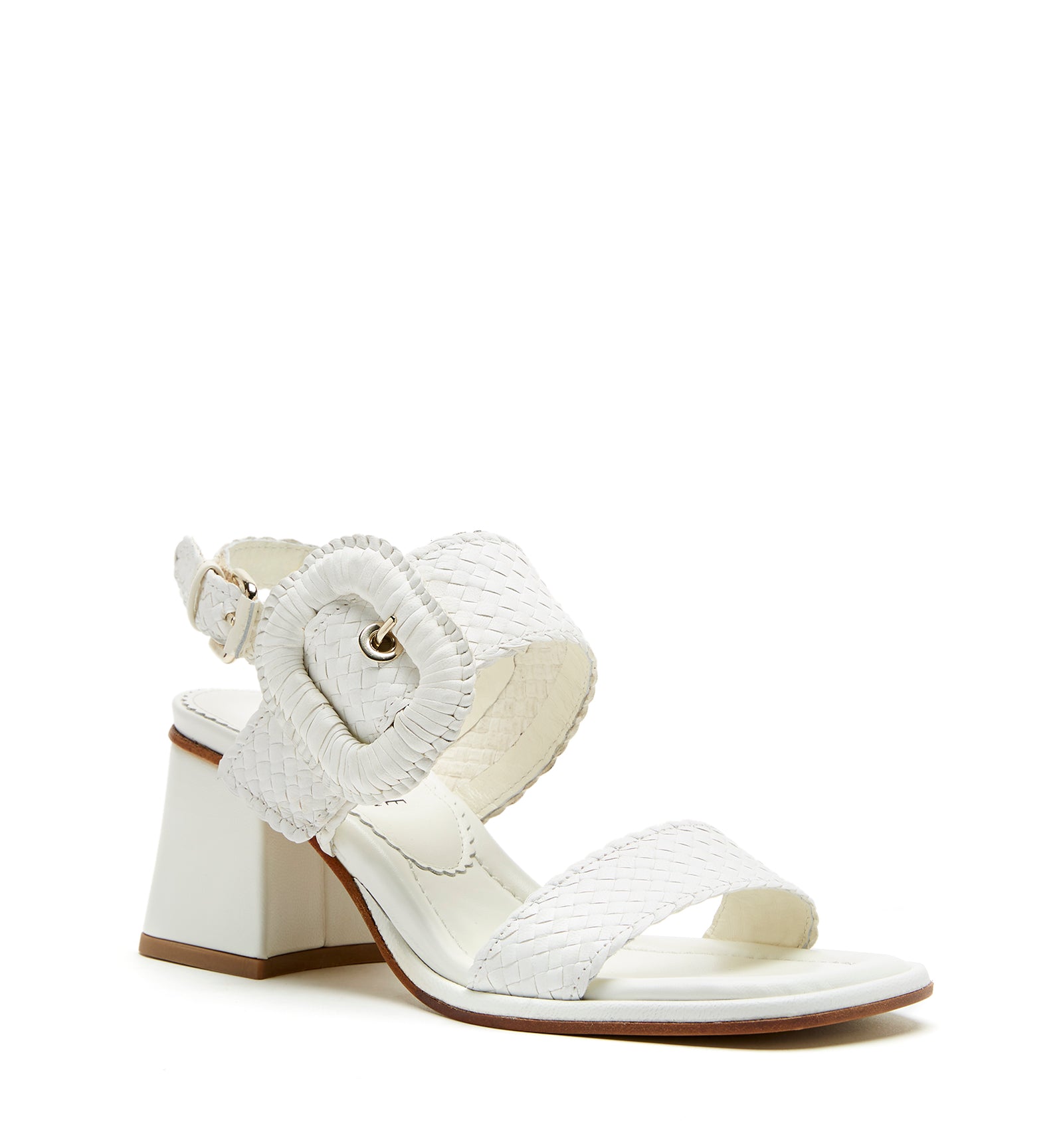 PARADISE WOVEN LEATHER SANDAL