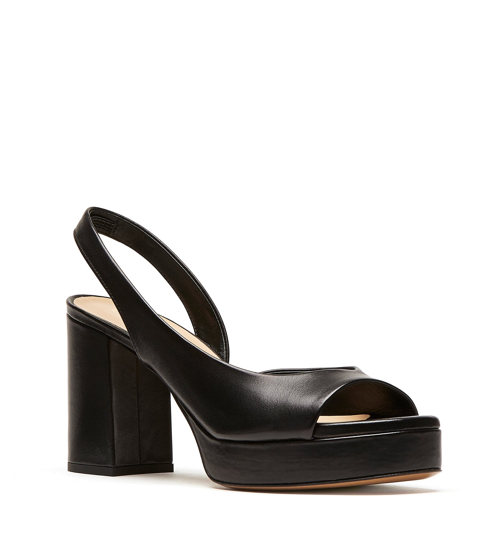 REBEL LEATHER SLINGBACK SANDAL