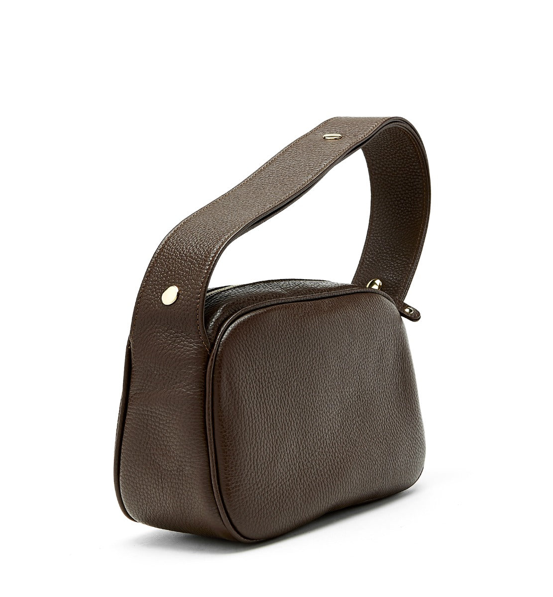 POLLY LEATHER SHOULDER BAG