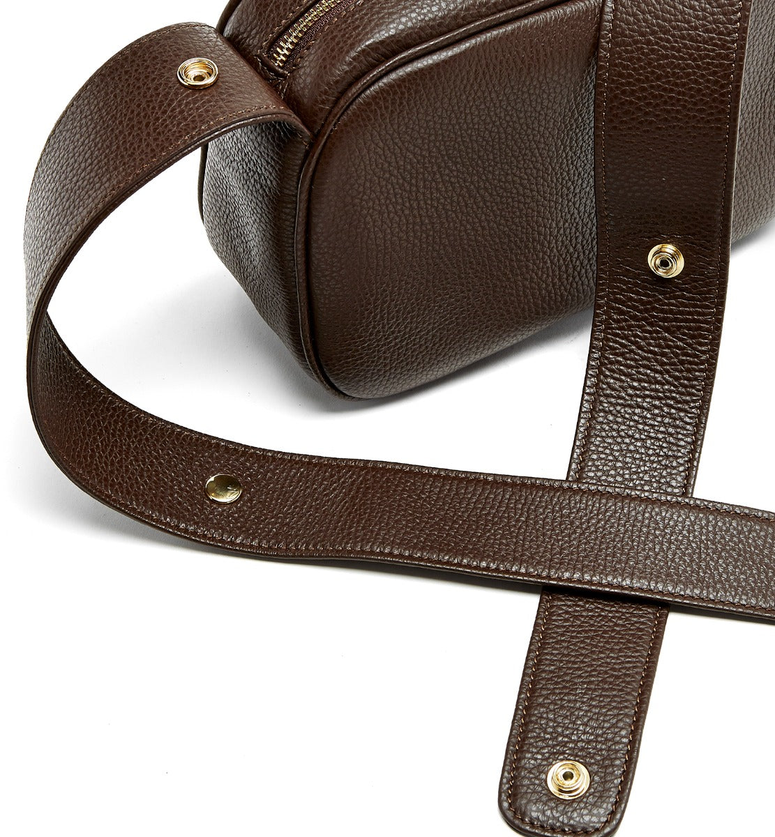 POLLY LEATHER SHOULDER BAG