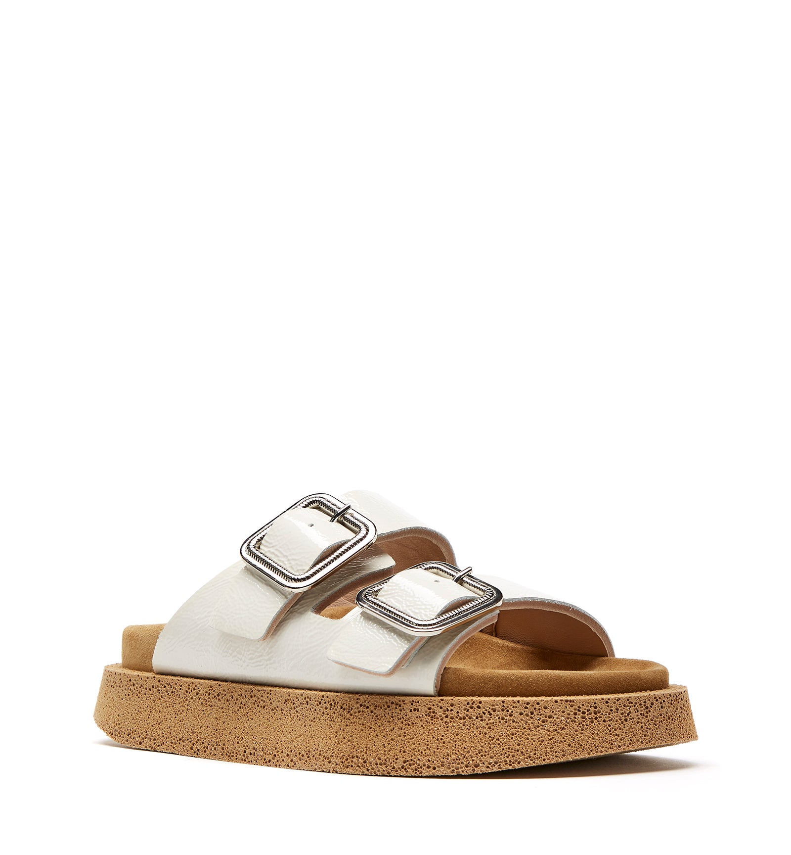 BUFFALO PATENT LEATHER SANDAL