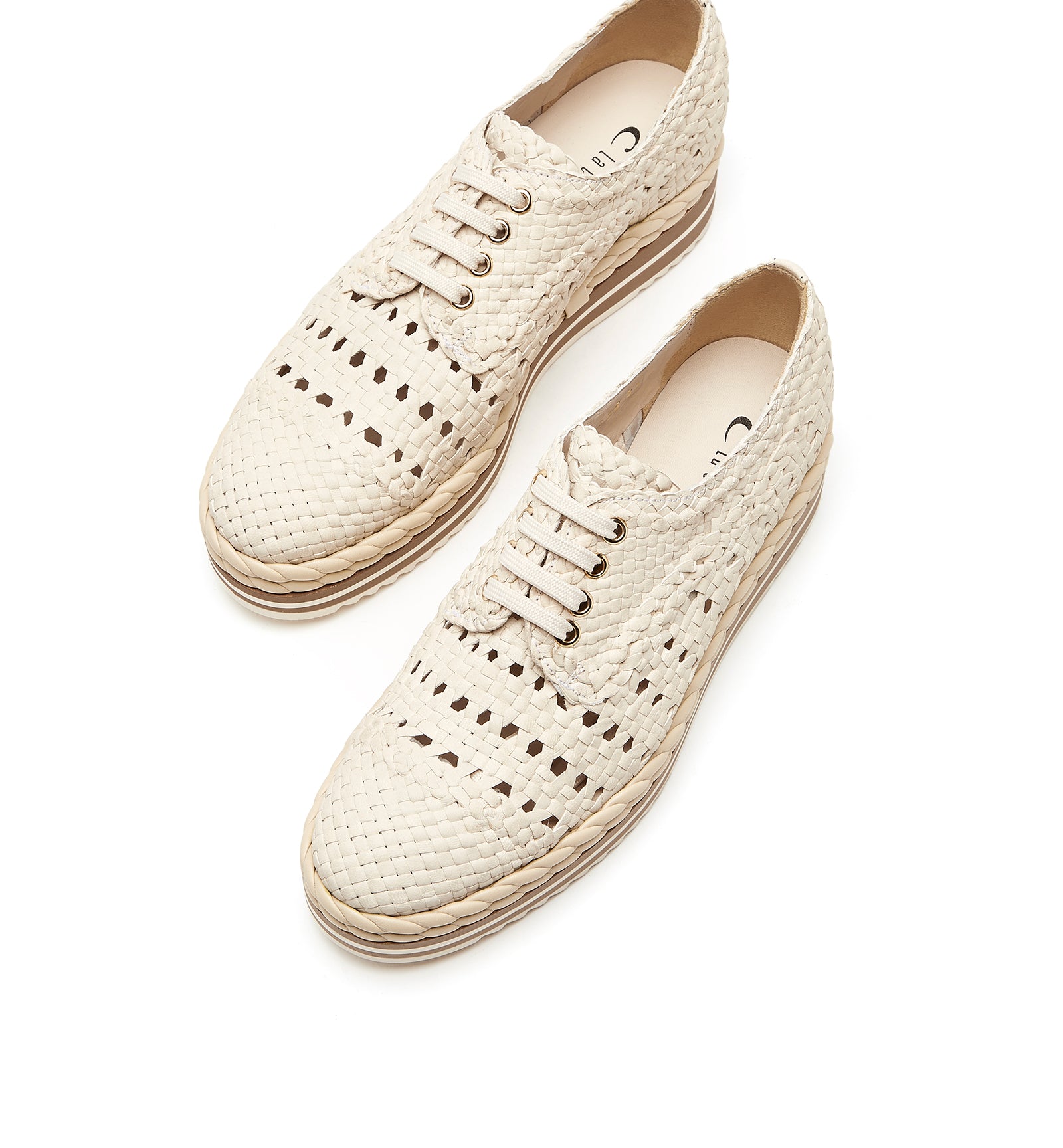 PICNIC WOVEN LEATHER SHOE