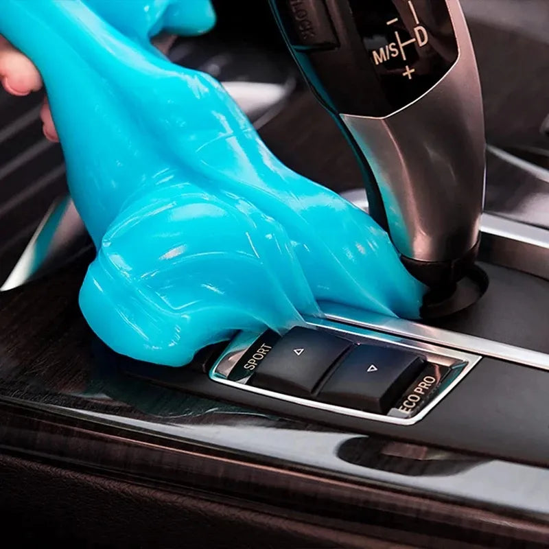Efficient Dirt Cleaner: Single Unit of Cleaning Gel Slime Glue - Your Magic Solution for Removing Dust and Grime from Home, Car Interiors, Computers, and Keyboards