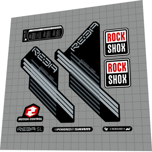 ROCKSHOX Reba (2016) Fork Decal Set