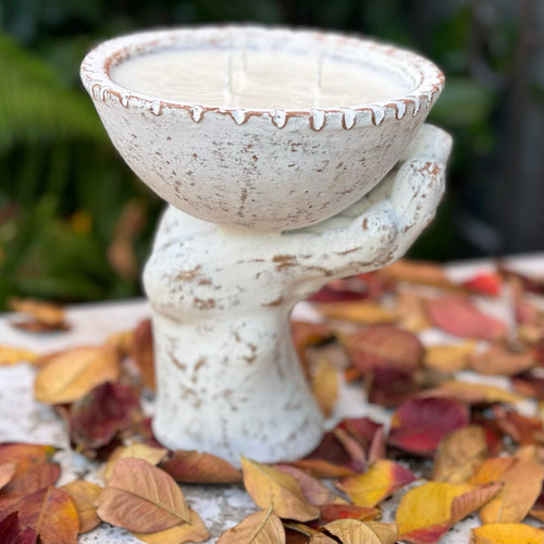 Wooden Dough Bowl Candle – Beneath The Pines Candle Co.