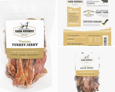 Dog jerky available at Seaside Gallery & Goods