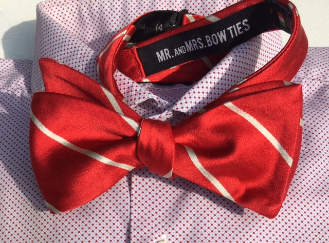 Red Bow Ties (Christmas Red Bow Tie) - Mr. Bow Tie