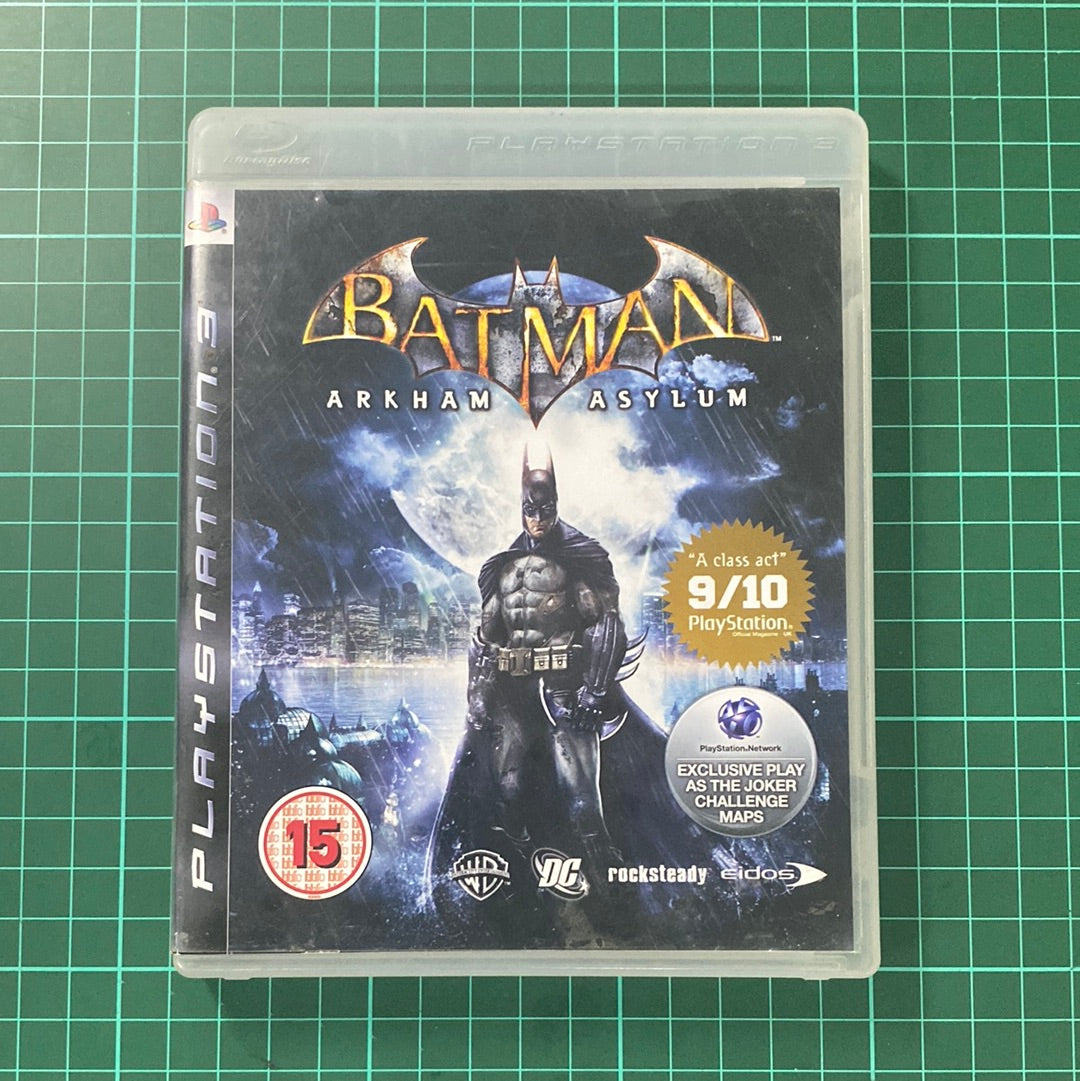 Batman : Arkham Asylum | Playstation 3 | PS3 | Used Game – RetroguySA