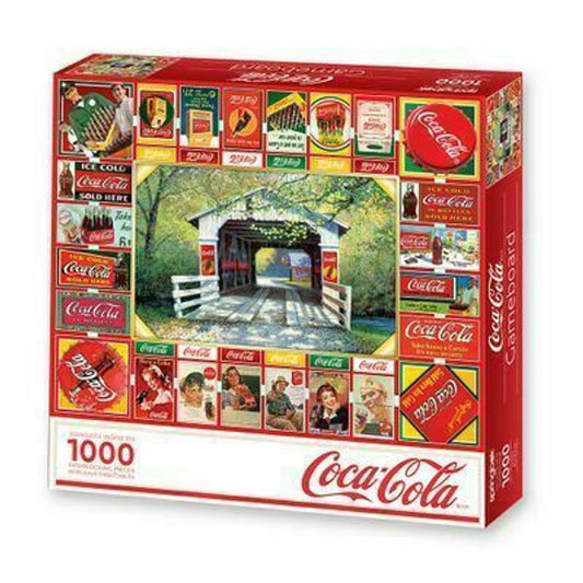 Coca-Cola Tin Signs 1000 Piece Jigsaw Puzzle — Trudy's Hallmark