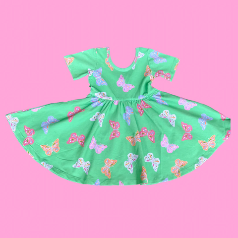 Butterfly twirl dress