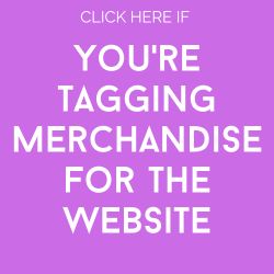Tagging Merchandise for the website