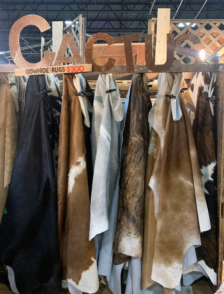 Vintage Market Days Wichita - Cowhide Rugs from Cactus Creek