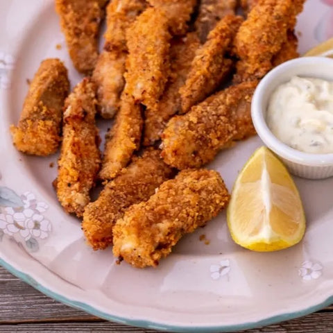 Air-Fried Fish Sticks