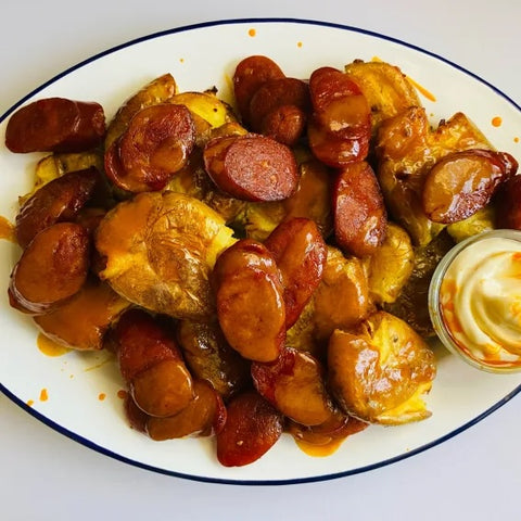 Bravas-Style Potatoes and Chorizo