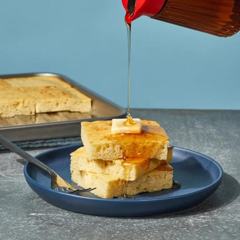 Steam-Baked Classic Sheet Pan Pancakes