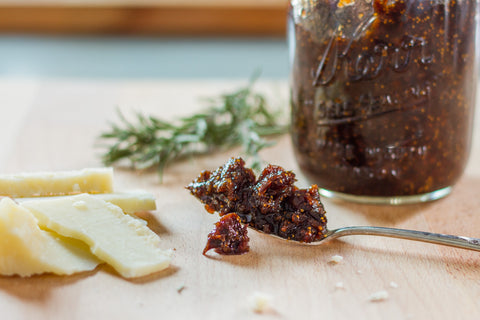 sous vide balsamic fig jam