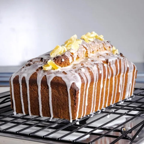 Gingerbread Cake with Lemon Drizzle