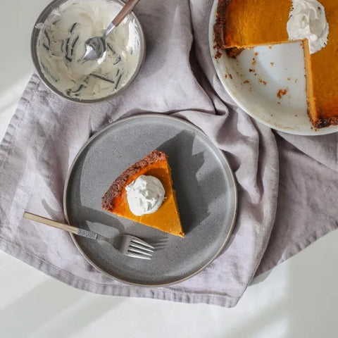 Steam-Baked Pumpkin Pie with Nilla Wafer Crust